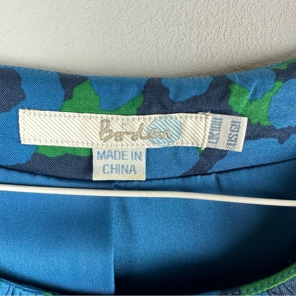 Boden cheetah/ leopard print silk blend dress size 6R - Picture 3 of 5